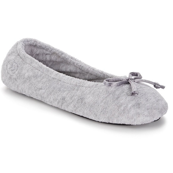 Isotoner Signature Terry Ballet Flat Slippers